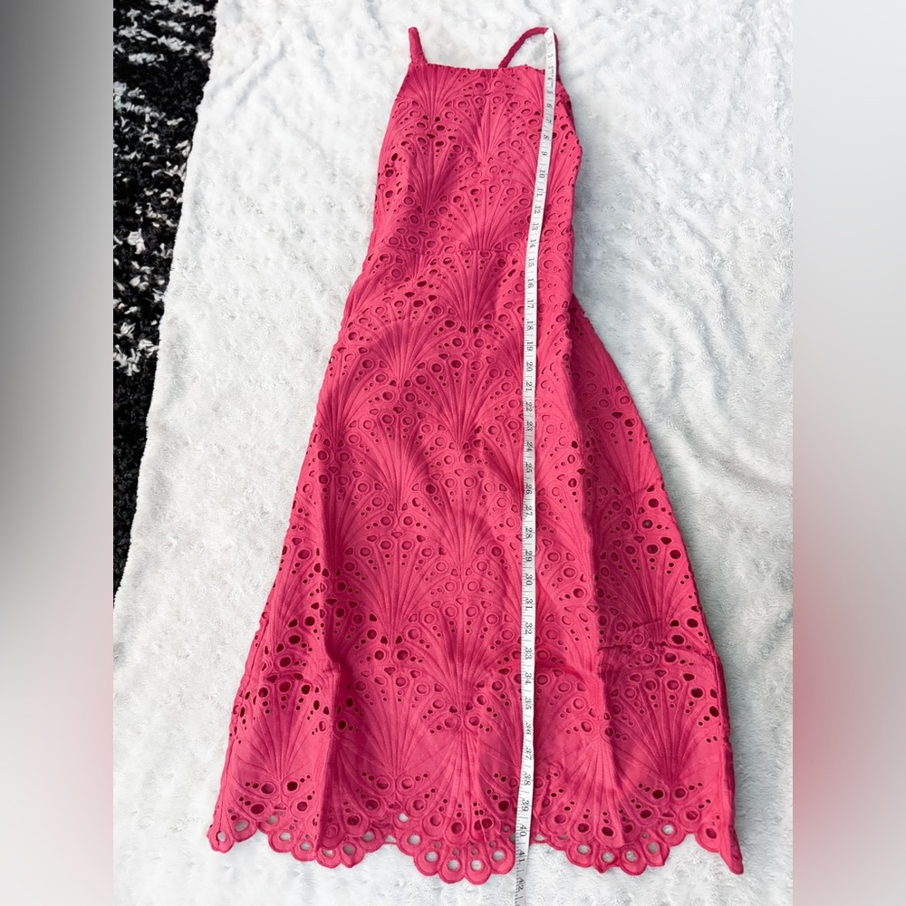 NWT- ANDIE The Roatan Midi Dress eyelet in Rosette - Picture 8 of 9